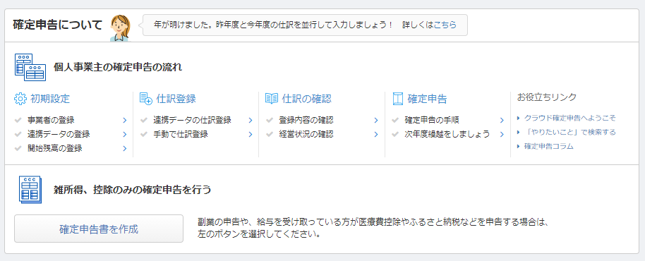 確定申告に慣れている方にオススメの確定申告書作成手順 マネーフォワード クラウド確定申告